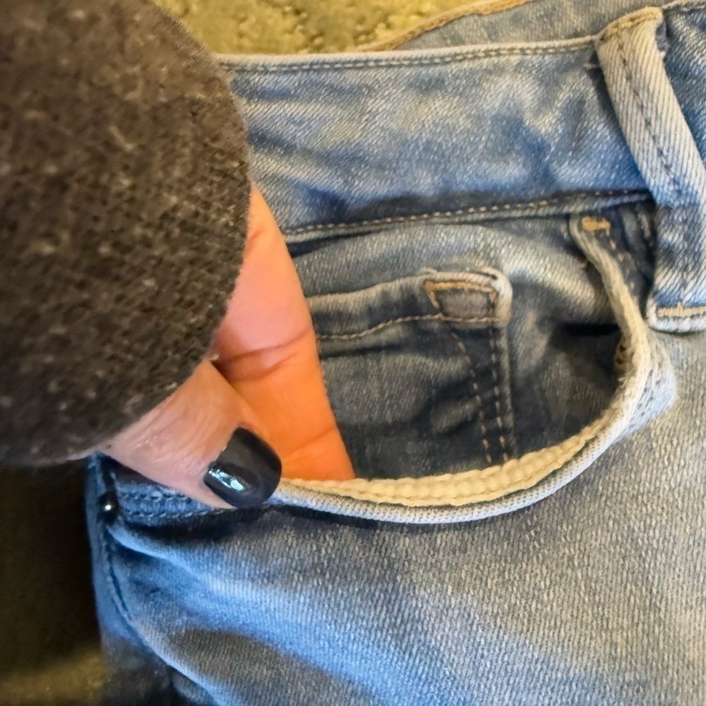 Frame Le One Crop Mini Boot Jeans in Caspio Sz 1 - Picture 10 of 14